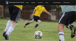 Desktop Screenshot of minnesotaseniorsoccer.com